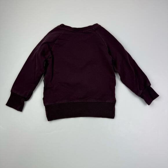 Little Bipsy Deep Purple Lightweight Sweatshirt - Picture 5 of 5